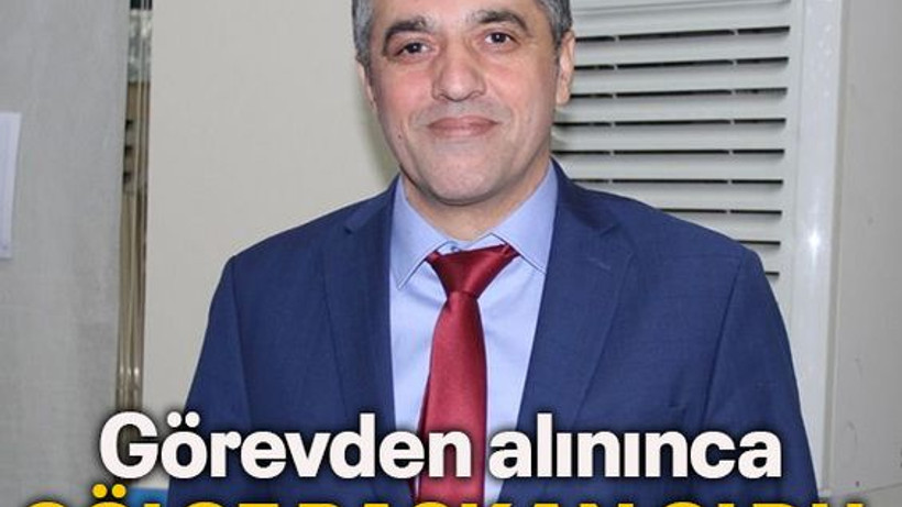 Görevden alınınca GÖLGE BAŞKAN OLDU